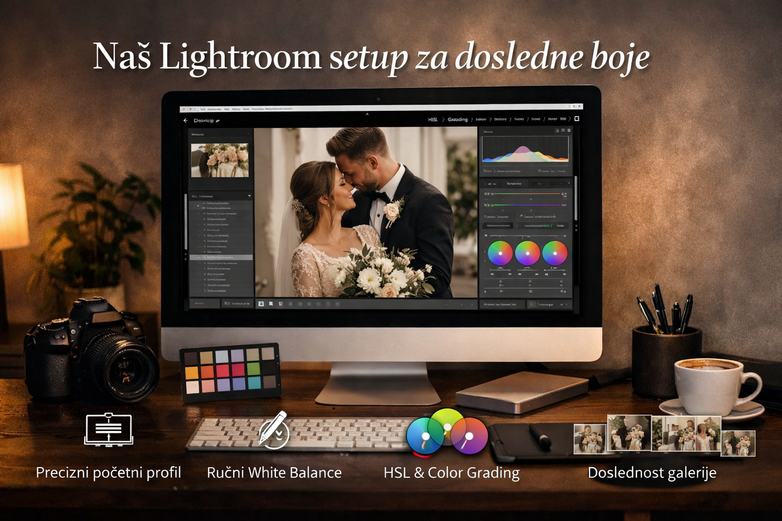 Naš Lightroom setup za dosledne boje